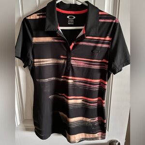 Oakley Black and Pink Sportswear shirt